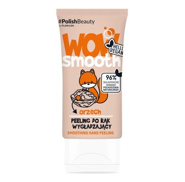 Floslek Wow Smooth! Peeling do rąk wygładzający Orzech (50 g)