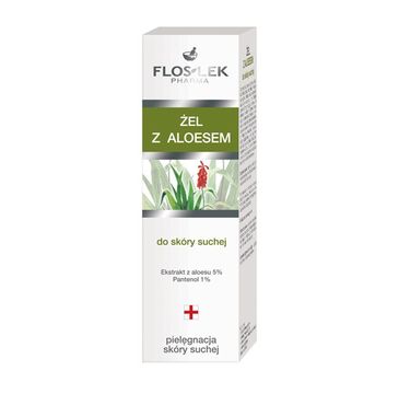 Floslek żel do cery suchej z aloesem 50 ml