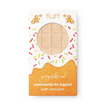 Fluff Bath Chocolate czekolada do kąpieli Gingerbread (200 g)