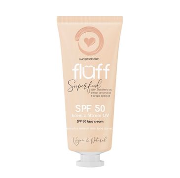 Fluff Face Cream SPF50 krem wyrównujący koloryt skóry (50 ml)