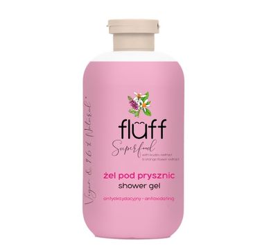Fluff Shower Gel antyoksydacyjny żel pod prysznic Kudzu i Kwiat Pomarańczy (500 ml)