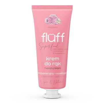 Fluff – Superfood Hand Cream antybakteryjny krem do rąk Malina (50 ml)