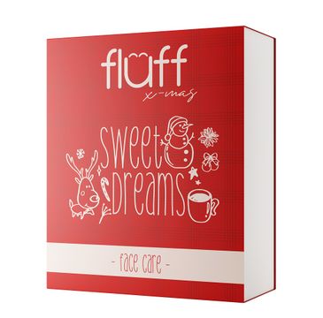 Fluff Sweet Dreams Face Care zestaw maseczka do twarzy (30 ml) + krem do twarzy (30 ml) + żel do mycia twarzy (100 ml)