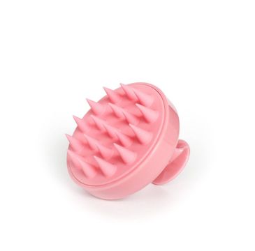 Foamanizer Silicone Shampoo Brush szczotka-masażer do mycia włosów Różowy (1 szt.)