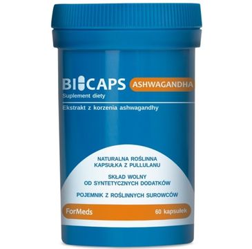 Formeds Bicaps Ashwagandha suplement diety 60 kapsułek