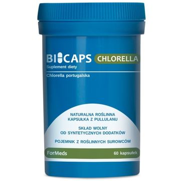 Formeds Bicaps Chlorella Portugalska suplement diety 60 kapsułek