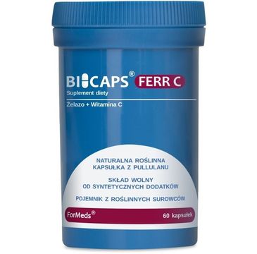 Formeds Bicaps Ferr-C witamina C suplement diety 60 kapsułek