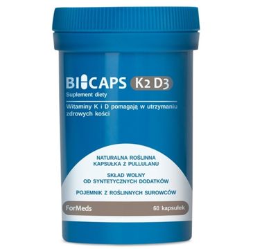 Formeds Bicaps K2 D3 suplement diety 60 kapsułek