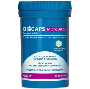 Formeds Bicaps Microbacti suplement diety 60 kapsułek