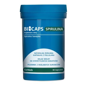 Formeds Bicaps Spirulina Hawajska suplement diety 60 kapsułek