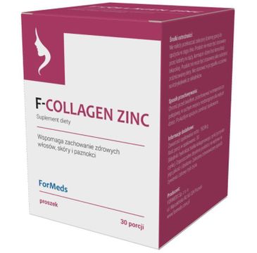 Formeds F-Collagen Zinc suplement diety w proszku