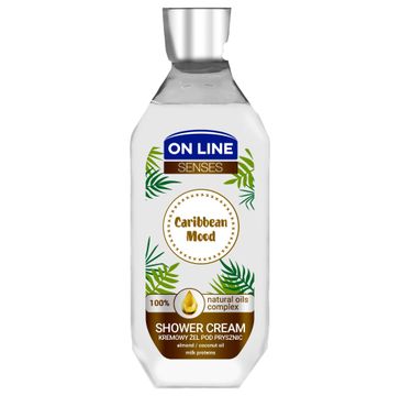 On Line Senses  żel pod prysznic Caribbean Mood (500 ml)