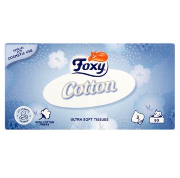 Foxy Cotton ultra miękkie chusteczki (1 op.)