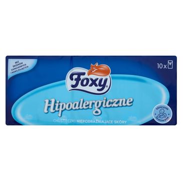 Foxy Chusteczki higieniczne hipoalergiczne (10 x 9)