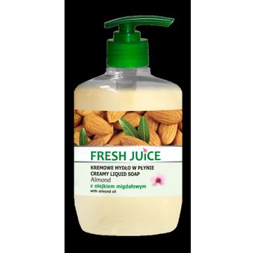 Fresh Juice kremowe mydło w płynie Almond z olejkiem migdałowym 460 ml