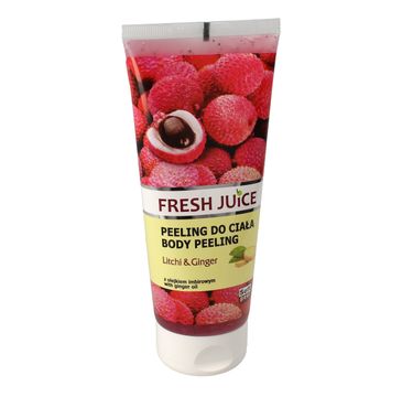 Fresh Juice peeling do ciała Litchi & Ginger 200 ml