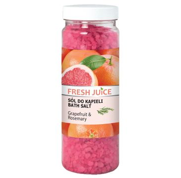 Fresh Juice Sól do kąpieli Grapefruit & Rosemary 700 g