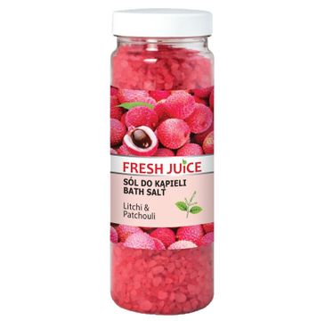 Fresh Juice Sól do kąpieli Litchi & Patchouli 700 g