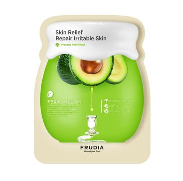 Frudia Relief Mask odżywczo-regenerująca maska w płacie Avocado 27ml