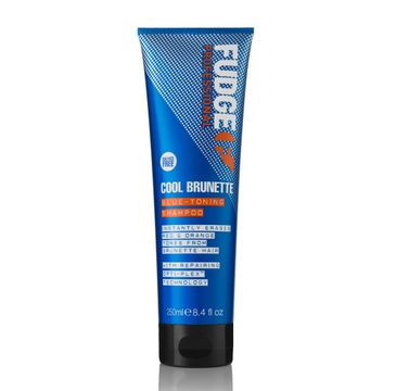 Fudge Cool Brunette Blue-Toning Shampoo tonujący szampon do włosów brązowych 250ml