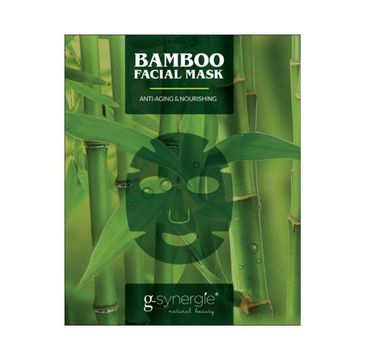 G-Synergie Bamboo Facial Mask maska do twarzy z ekstraktem z bambusa 7-dniowa kuracja przeciwstarzeniowo-odżywiająca 7x25ml