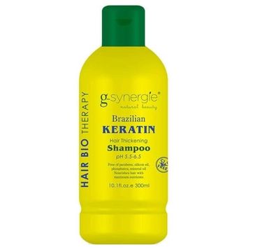 G-Synergie Brazilian Keratin Hair Shampoo szampon zwiększający objętość włosów 300ml