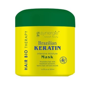 G-Synergie Brazilian Keratin Mask Intensive Moisture maska intensywnie nawilżająca do włosów 500ml