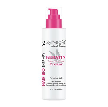 G-Synergie Keratin Color Protecting Cream krem do włosów farbowanych (200 ml)
