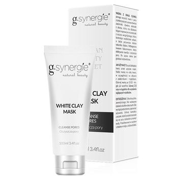 G-Synergie Korean Beauty Secret White Clay Mask oczyszczająca maska z białą glinką 100ml