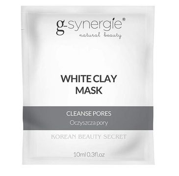 G-Synergie Korean Beauty Secret White Clay Mask oczyszczająca maska z białą glinką 10ml