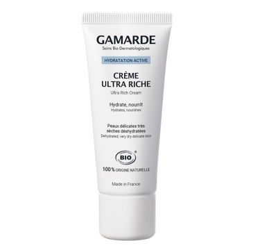 Gamarde Hydratation Active Ultra Rich Cream ultranawilżający krem dla skóry odwodnionej i bardzo suchej (40 g)