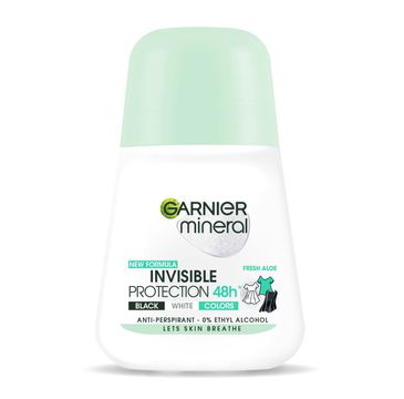 Garnier Mineral Invisible Protection Fresh Aloe antyperspirant w kulce (50 ml)