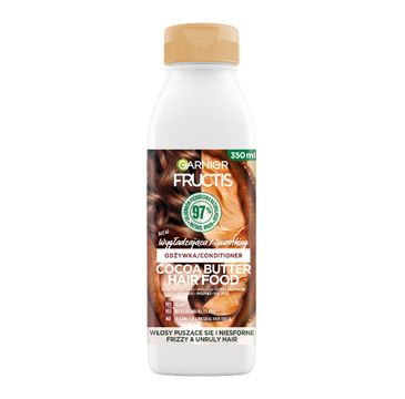 Garnier Fructis Hair Food Cocoa Butter od偶ywka do w艂os贸w pusz膮cych si臋 (350 ml)
