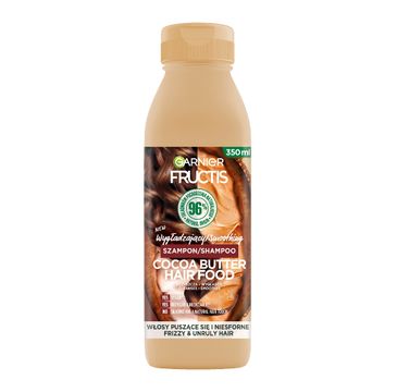 Garnier Fructis Cocoa Butter Hair Food wygładzający szampon do włosów puszących się i niesfornych (350 ml)