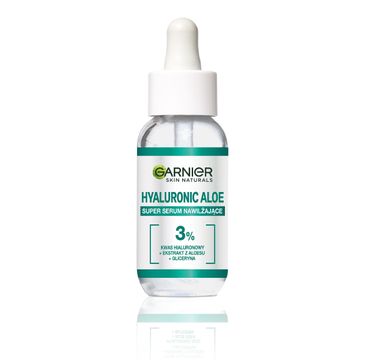 Garnier Skin Naturals Hyaluronic Aloe Super serum nawilżające do każdego typu cery (30 ml)