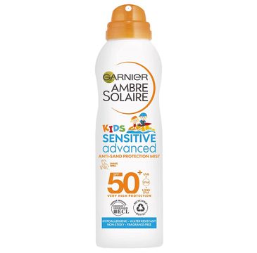 Garnier Ambre Solaire Kids Sensitive Advanced spray ochronny dla dzieci SPF50+ (200 ml)