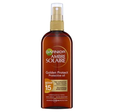 Garnier Ambre Solaire ochronny olejek do opalania SPF15 (150 ml)