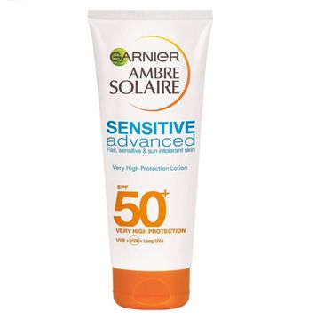 Garnier Ambre Solaire Sensitive Advanced ochronny krem do opalania SPF50 (200 ml)