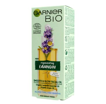Garnier BIO Regenerating Lavandin olejek wygładzający do twarzy (30 ml)