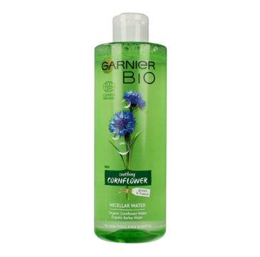 Garnier BIO woda micelarna do twarzy Soothing Cornflower (400 ml)