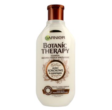 Garnier Botanic Therapy Mleko Kokosowe & Makadamia szampon do włosów suchych i bez sprężystości (400 ml)