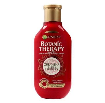 Garnier Botanic Therapy szampon chroni włosy koloryzowane Żurawina i Olejek Arganowy (400 ml)
