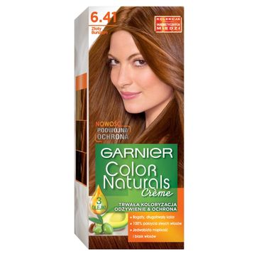 Garnier Color Naturals Creme farba do włosów nr 6.41 Złoty Bursztyn