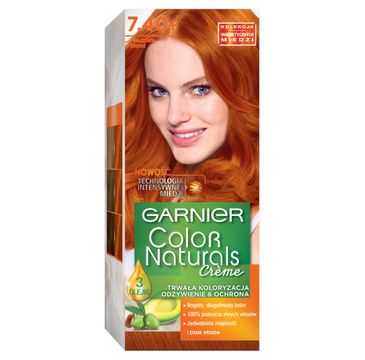 Garnier Color Naturals Creme farba do włosów nr 7.40 Miedziany Blond