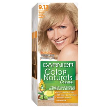 Garnier Color Naturals Creme farba do włosów nr 9.13 Bardzo Jasny Beżowy Blond