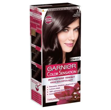 Garnier Color Sensation farba do włosów nr 3.0 Prestiżowy Ciemny Brąz