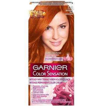 Garnier Color Sensation farba do włosów 7.40 Bursztynowa Miedź