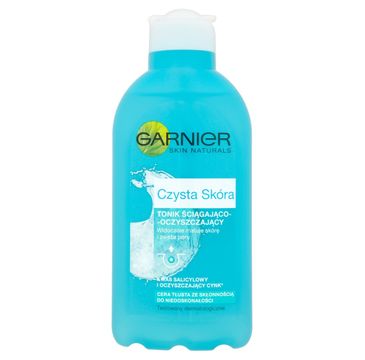 Garnier Czysta Skóra Tonik do twarzy ściągająco-oczyszczający 200 ml