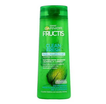 Garnier Fructis Clean Fresh przeciwłupieżowy szampon wzmacniający (400 ml)