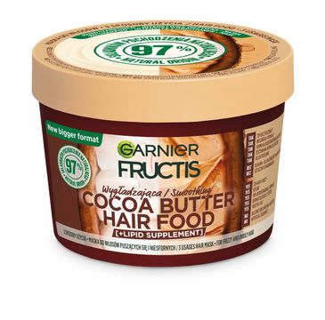 Garnier Fructis Cocoa Butter Hair Food wygładzająca maska do włosów puszących się i niesfornych 400ml
